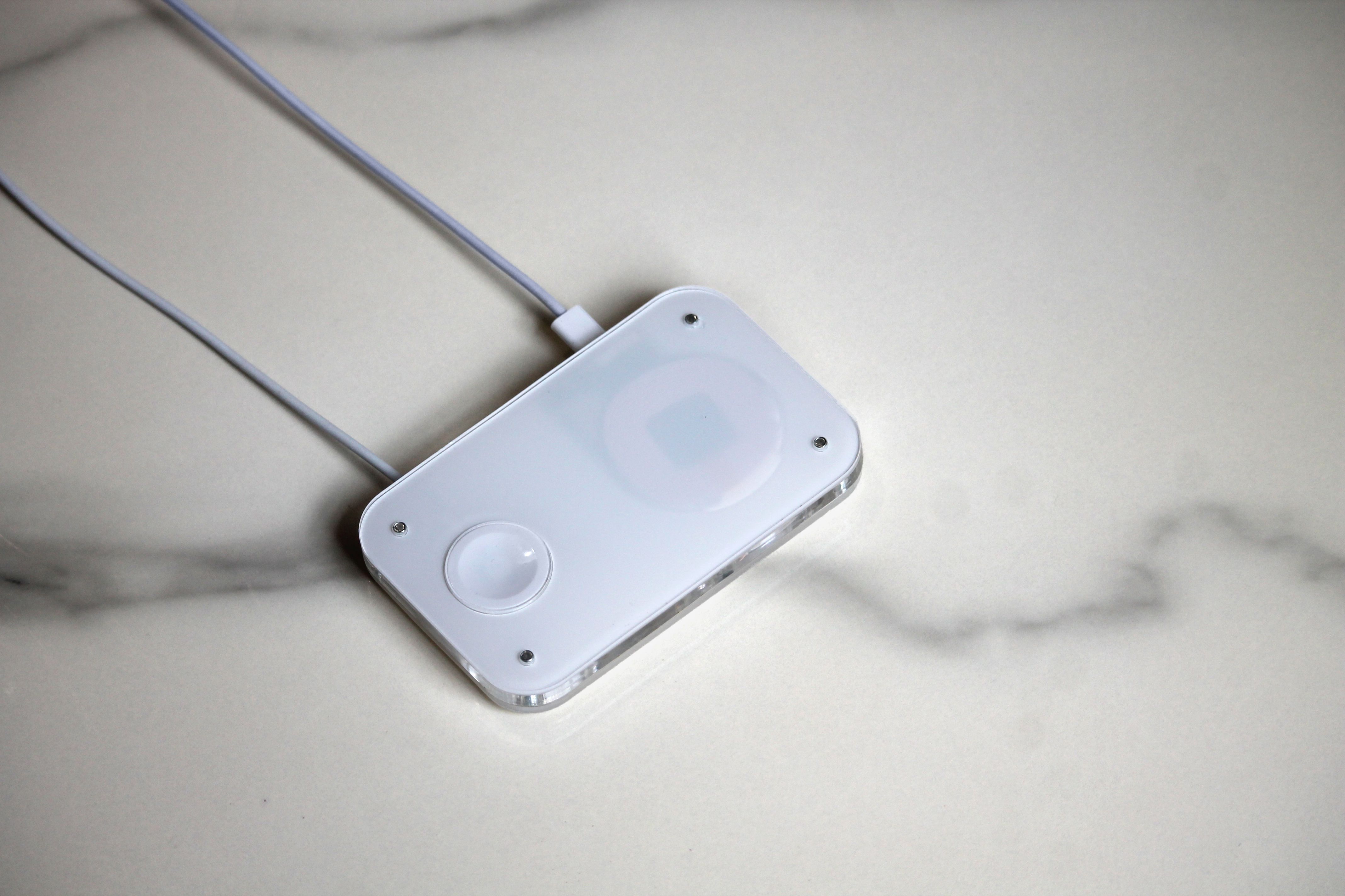 Build a stylish wireless charging station for your watch and phone for less than £20!